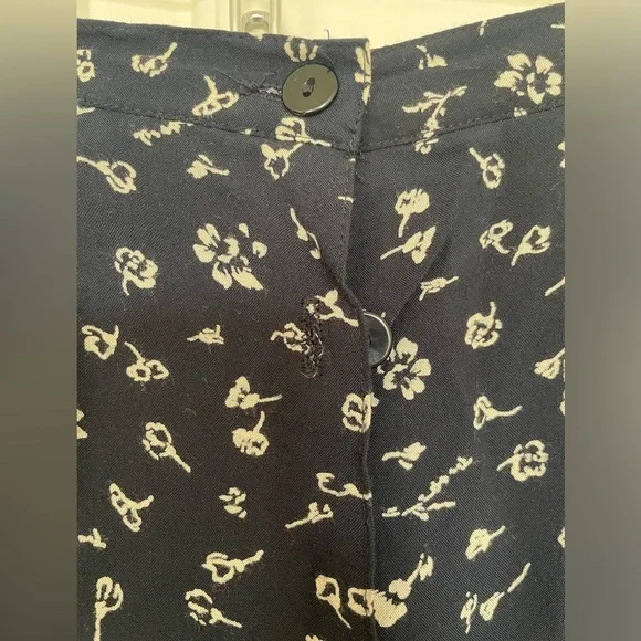 Vintage Inclinations floral cottage boho button skirt | S - Picture 4 of 8